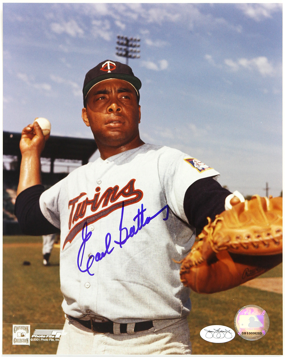 Lot Detail - 1961-1967 Earl Battey Minnesota Twins Signed 8