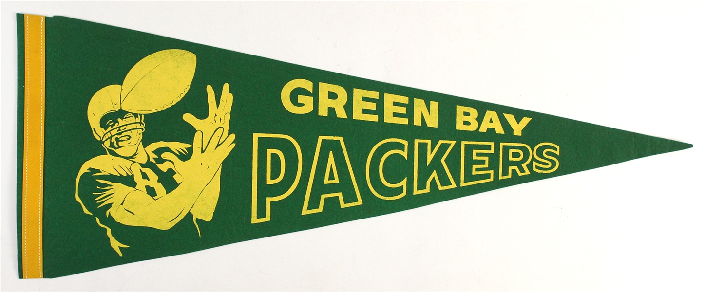 1967 Green Bay Packers "Ice Bowl" 29" Pennant 