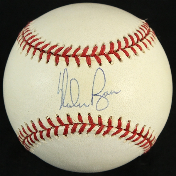 1984-1994 Nolan Ryan Houston Astros and Texas Rangers Autographed OBAL Baseball *JSA* 