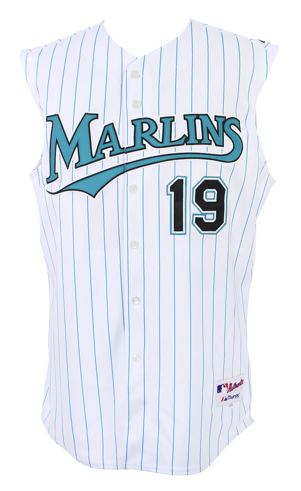 Lot Detail - 2000's Jeff Conine Florida Marlins Signed Home Jersey Vest(JSA)