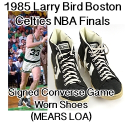 Lot Detail - EARLY 1980'S LARRY BIRD GAME WORN CONVERSE SHOES
