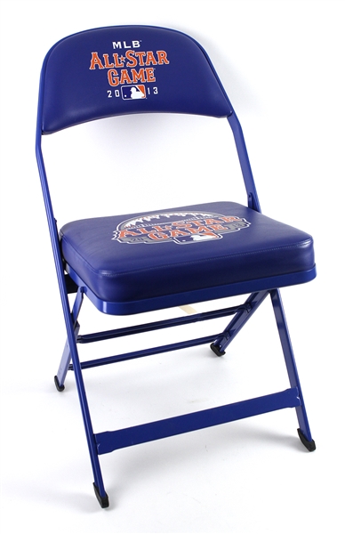 2013 Craig Kimbrel Atlanta Braves Signed Citi Field Home Run Derby & All Star Game Used Locker Chair (MEARS LOA/JSA/MLB Hologram/Steiner)