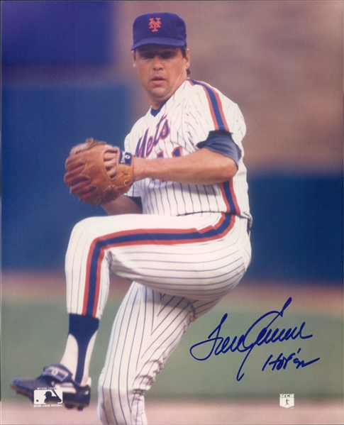 1967-1977 Tom Seaver New York Mets Autographed Color 8"x10" Photo (JSA)