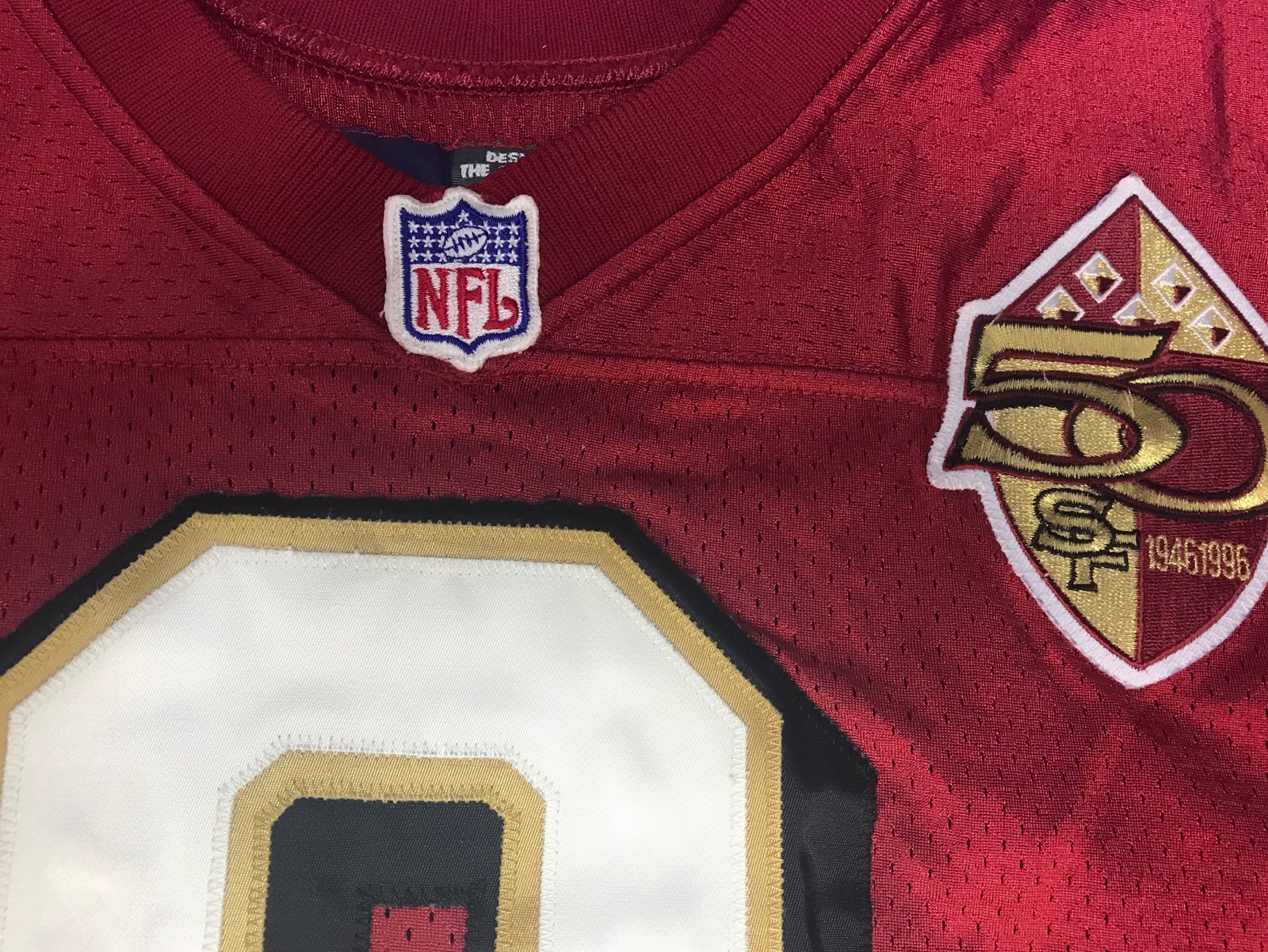Lot Detail - Historic 'Vindication Bowl' 1994 Steve Young Game Worn 49ers  Jersey 9/11/94 vs Chiefs 49ers Jersey(49ers LOA and MEARS A-10)