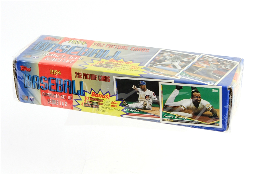 Lot Detail - 1994 Topps Baseball Cards Factory Sealed Complete Set