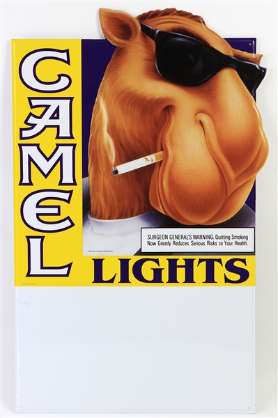 1993 Camel Lights 16" x 27" Joe Camel Broadside