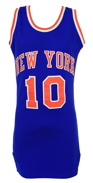 1970s-80s Walt Frazier New York Knicks Jersey(MEARS LOA)