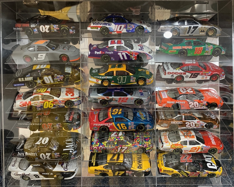1990s-2000s NASCAR Autographed Model Car Replicas (Lot of 80+)