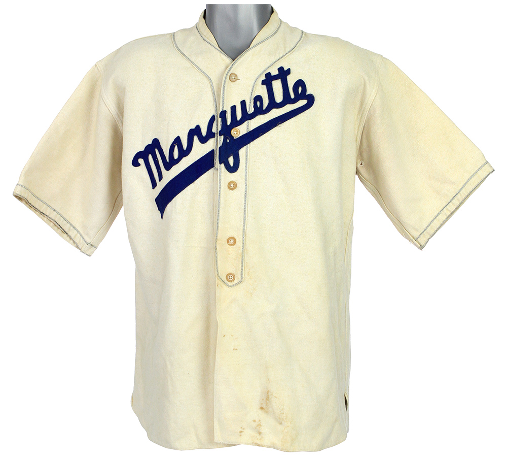 Lot Detail - 1920's Marquette Game Worn Wright & Ditson Baseball ...
