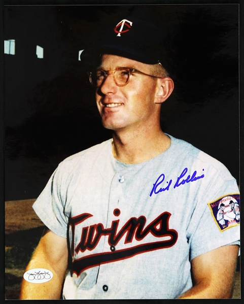 1961-1968 Rich Rollins Minnesota Twins Signed 8"x 10" Photo *JSA*
