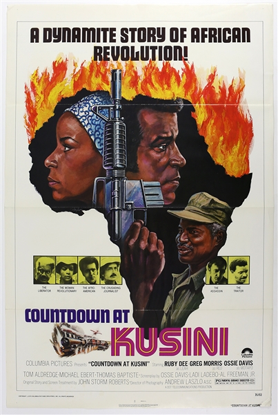 1976 Countdown at Kusini 27"x 41" Film Poster
