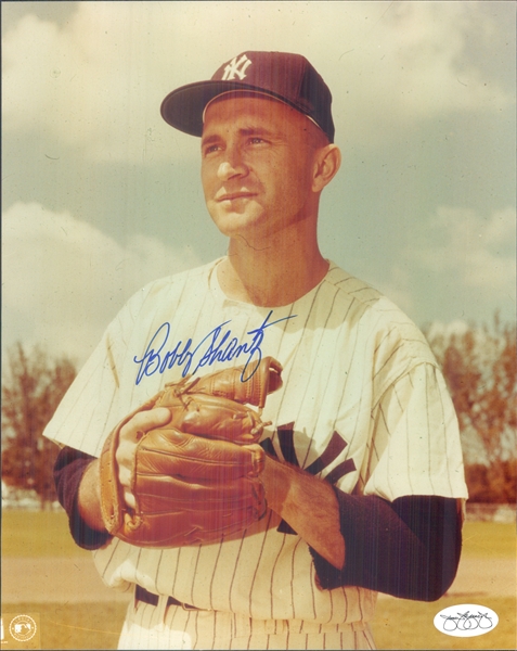 1957-60 Bobby Shantz New York Yankees Signed 8" x 10" Photo (*JSA*)