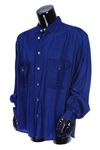 2000s William Shatner Worn Armani Jeans Long Sleeve Button Up Shirt (Shatner LOA/MEARS LOA)