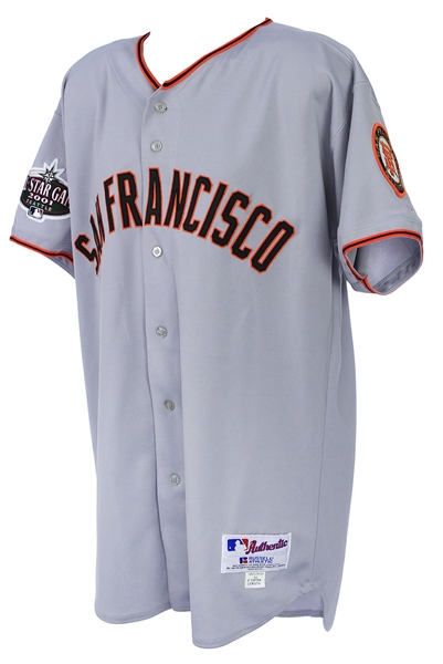 2001 Dusty Baker San Francisco Giants All Star Game Jersey (MEARS A10)