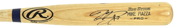 2003 Mike Piazza New York Mets Signed Rawlings Adirondack Professional Model Bat (MEARS LOA/JSA)