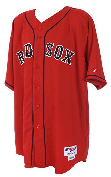 2006 Manny Ramirez Boston Red Sox Signed & Inscribed Alternate Jersey (MEARS LOA/JSA)