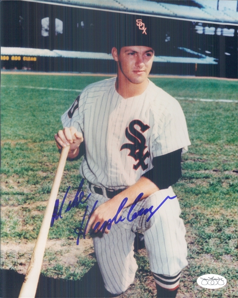 1961-64 Mike Hershberger Chicago White Sox Signed 8" x 10" Photo (*JSA*)
