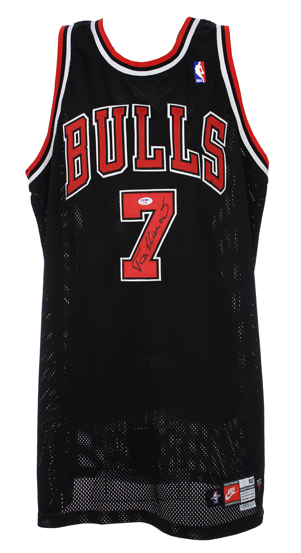 Toni Kukoc Signed Autographed Chicago Bulls Career Stat Embroidered Jersey  Beckett at 's Sports Collectibles Store