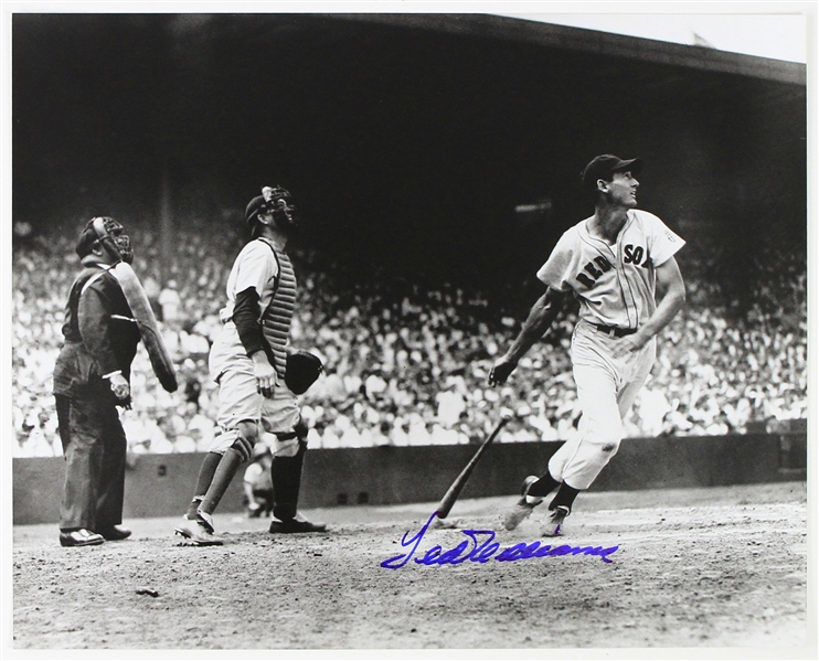 1990s Ted Williams Boston Red Sox Signed 16" x 20" Photo (JSA)