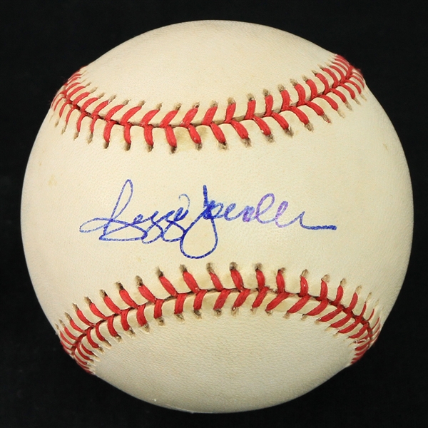 1995-99 Reggie Jackson New York Yankees Signed OAL Budig Baseball (JSA)