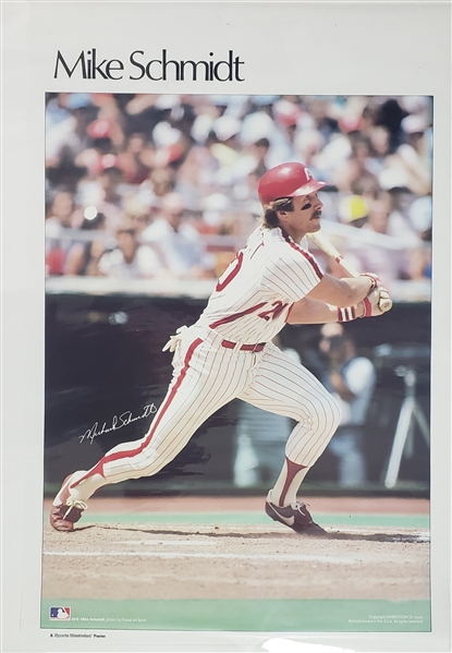 1980s Mike Schmidt Philadelphia Phillies Posters 