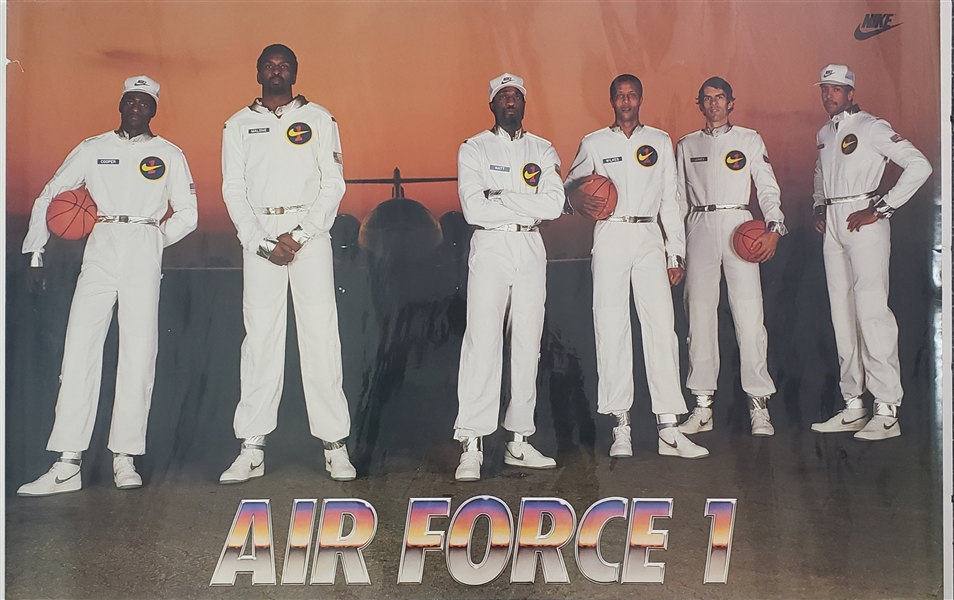1982 Nike Air Force 1 23x35 Poster 