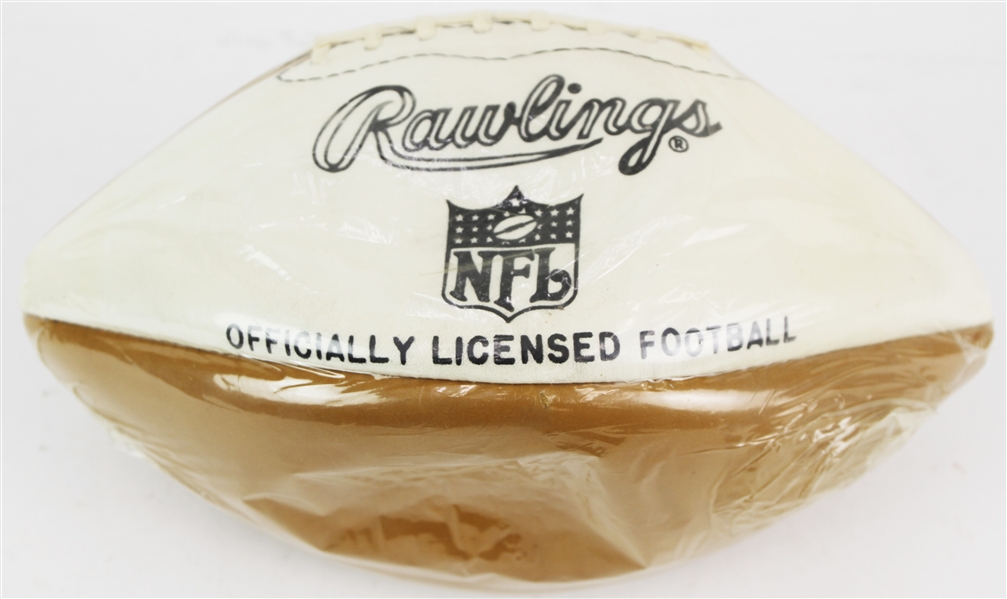 1960s Rawlings NFL Officially Licensed Autograph Panel Football Wrapped in Like New Condition