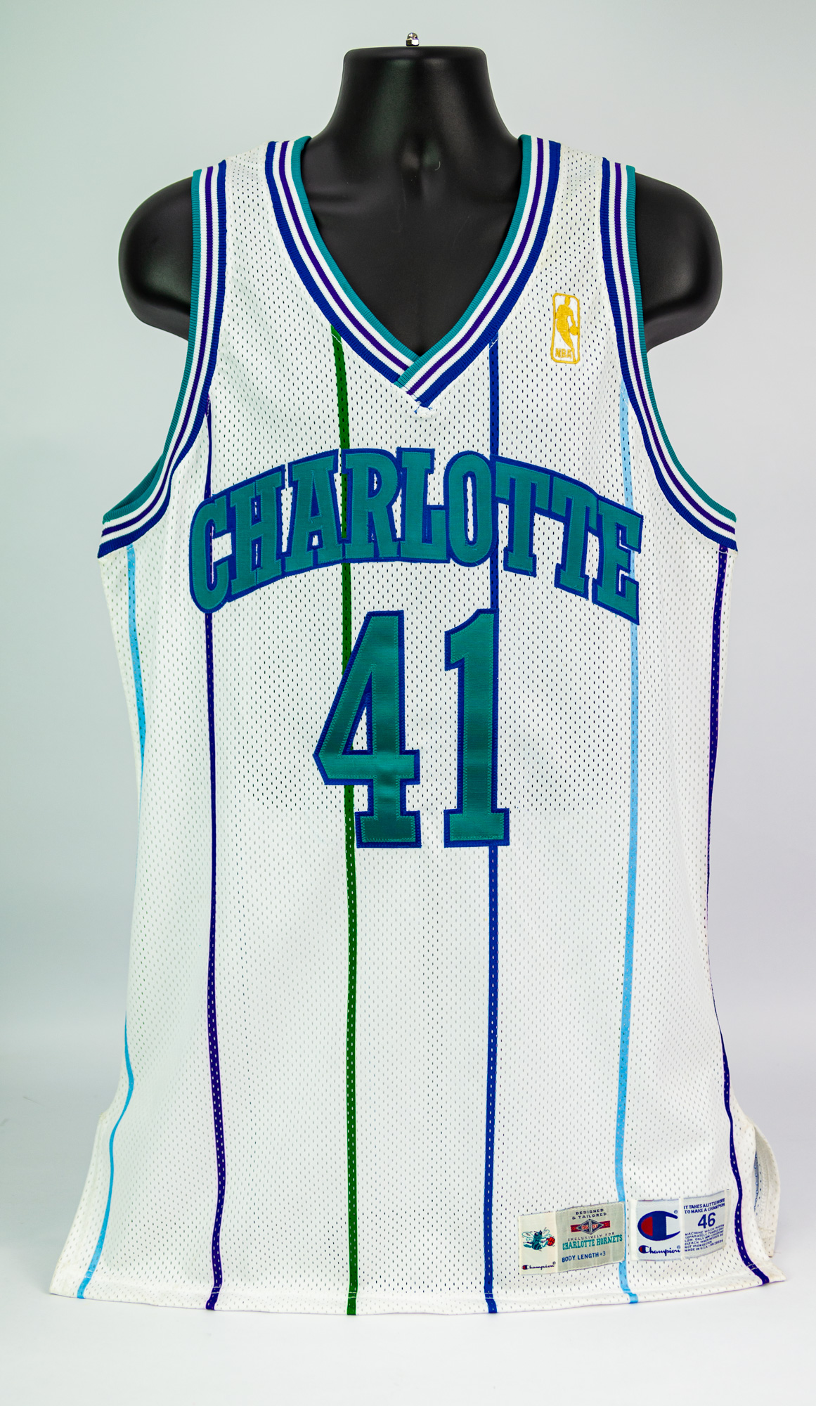Lot Detail - 1996-97 Glen Rice Charlotte Hornets Game Worn Home