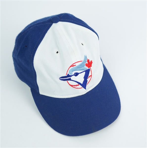 1992 Roberto Alomar Toronto Blue Jays Game Worn Cap (MEARS LOA) World Series Season
