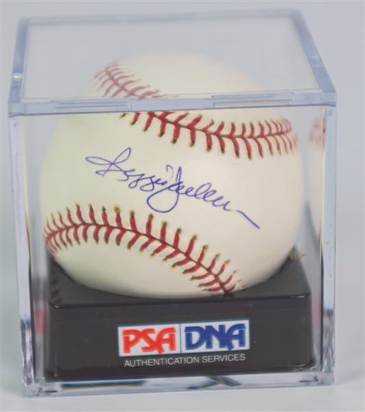 2000s Reggie Jackson New York Yankees Signed OML Selig Baseball (PSA/DNA Gem MT 10)