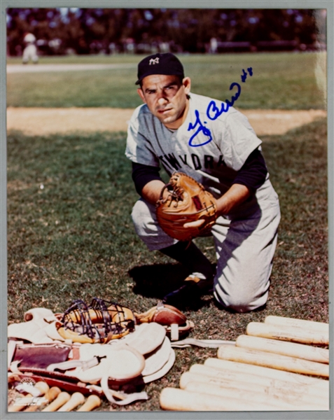 1990s Yogi Berra New York Yankees Signed 8" x 10" Photo (JSA)