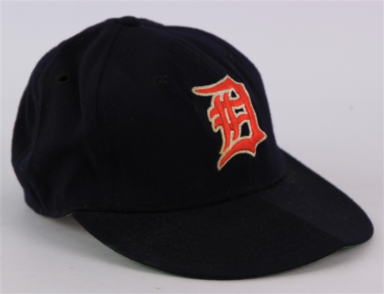 1972-82 Detroit Tigers #34 Game Worn Cap (MEARS LOA)