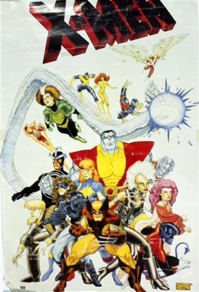 1987 X-Men 23" x 35" Marvel Poster