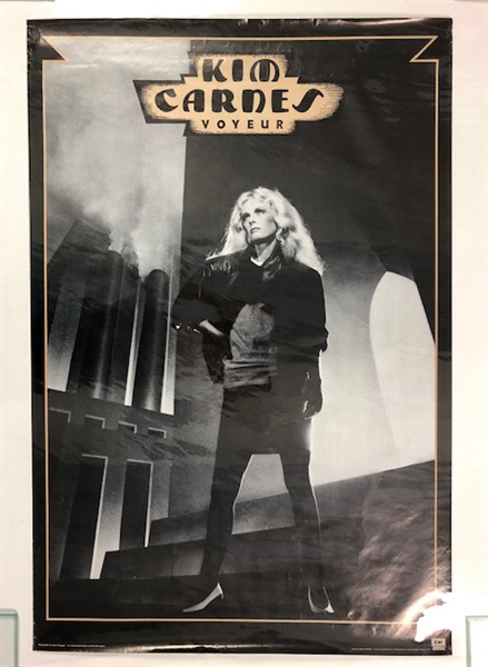 1982 Kim Carnes Voyeur 24" x 36" Poster