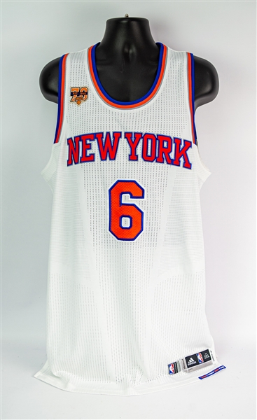 2016-17 Kristaps Porzingis New York Knicks Home Jersey (MEARS A5)