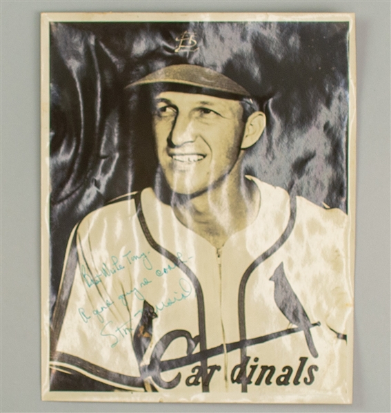 1960s Stan Musial St. Louis Cardinals Signed 8" x 10" Photo (JSA)