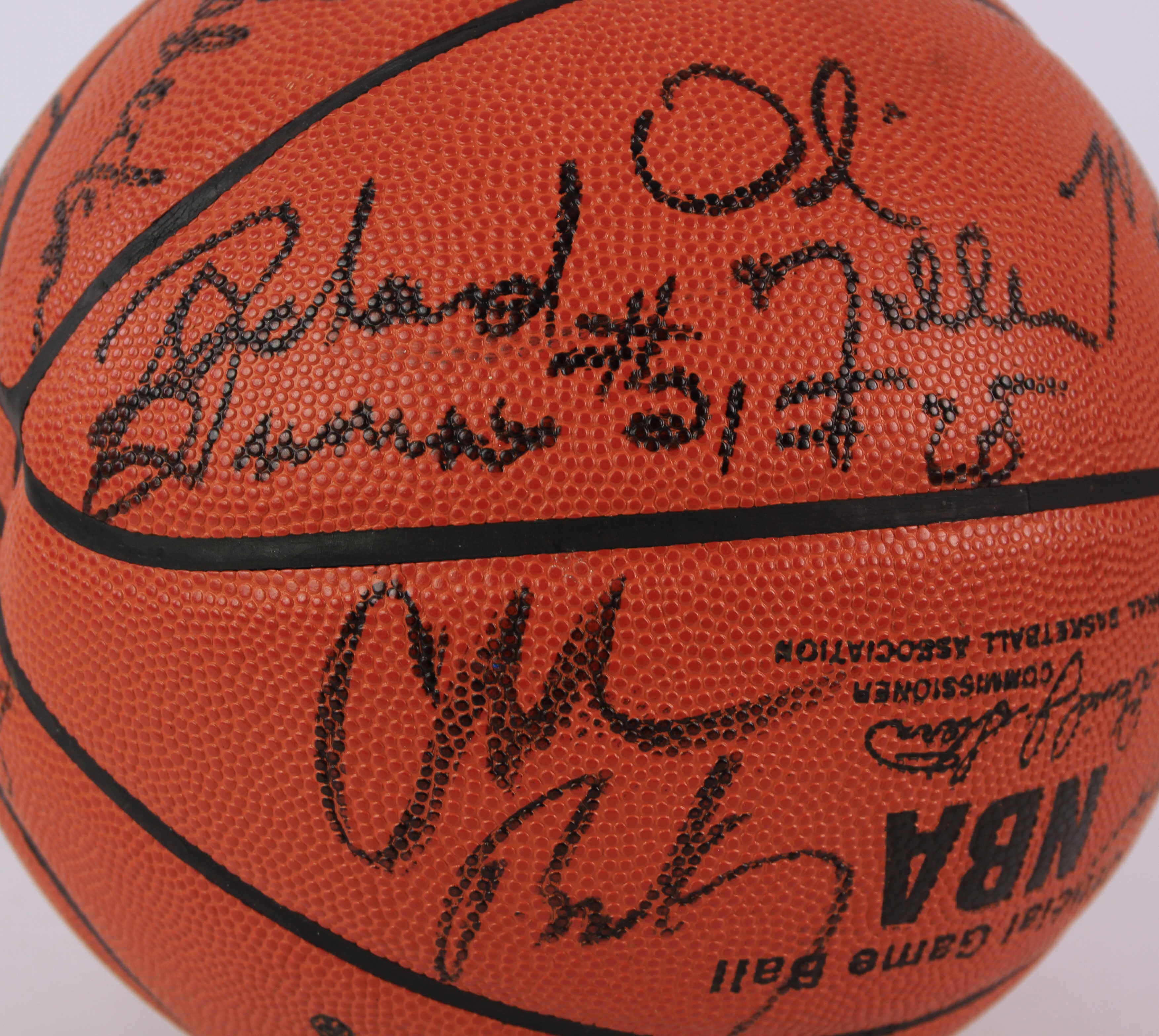 Dan Majerle Signed Phoenix Suns 1995 Hoops Basketball Card Beckett