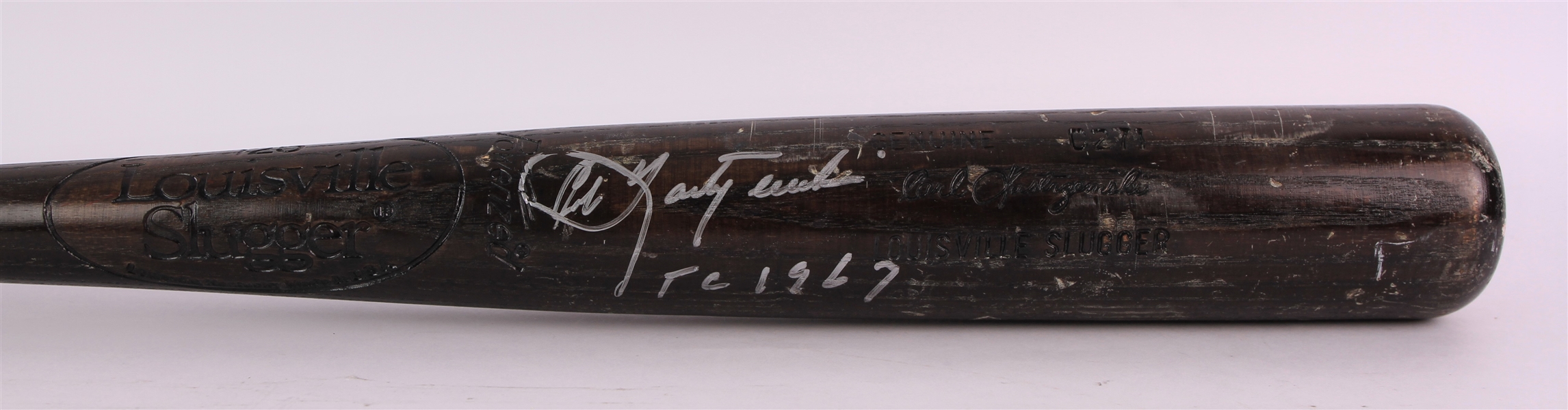 1981-83 Carl Yastrzemki Botson Red Sox Signed Louisville Slugger Professional Model Bat (MEARS A6/JSA)
