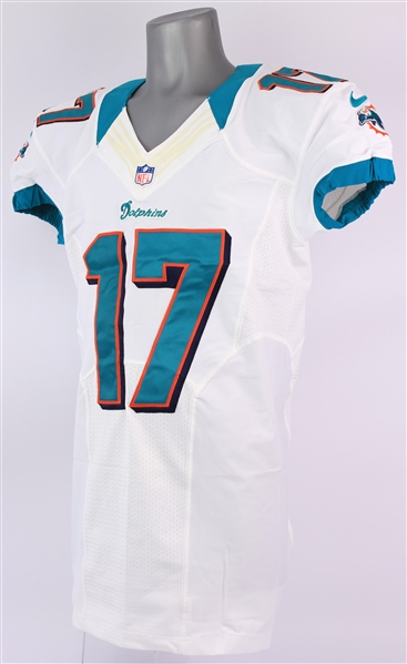 2012 Ryan Tannehill Miami Dolphins Road Jersey (MEARS A5) Rookie Season