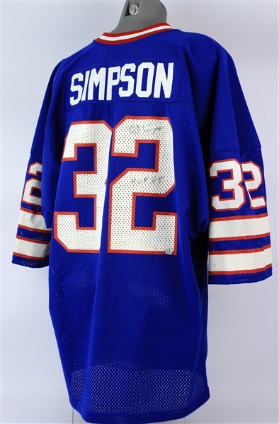 1980s OJ Simpson Buffalo Bills Signed Jersey (JSA)