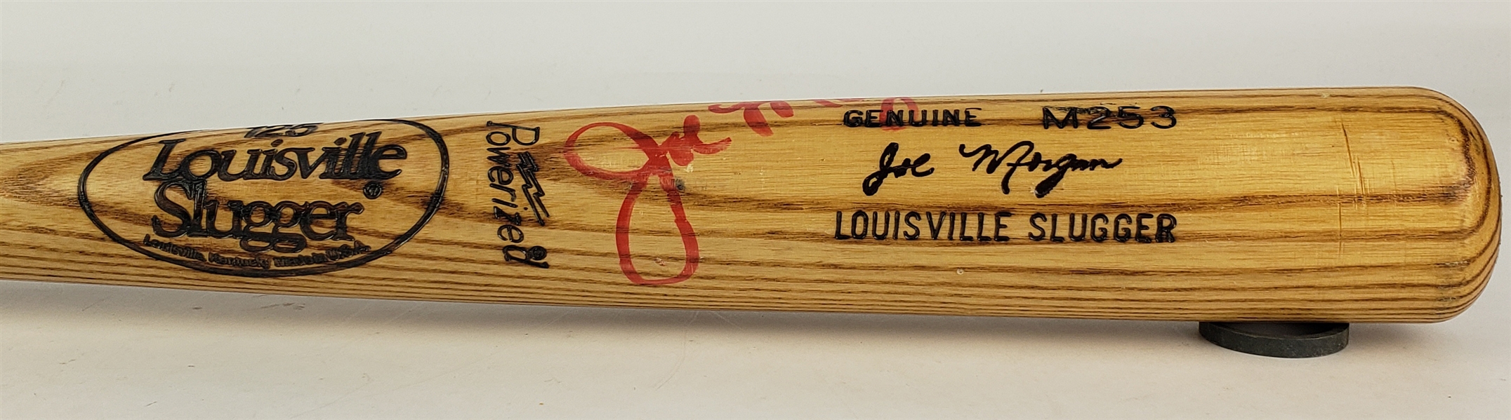 1983-84 Joe Morgan Phillies/Athletics Signed Louisville Slugger Professional Model Bat (MEARS A5/JSA & PSA/DNA)