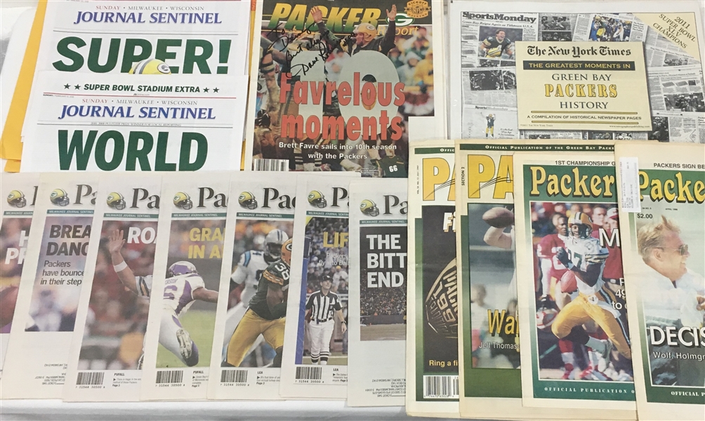 Green Bay Packers Newspaper Collection 700+
