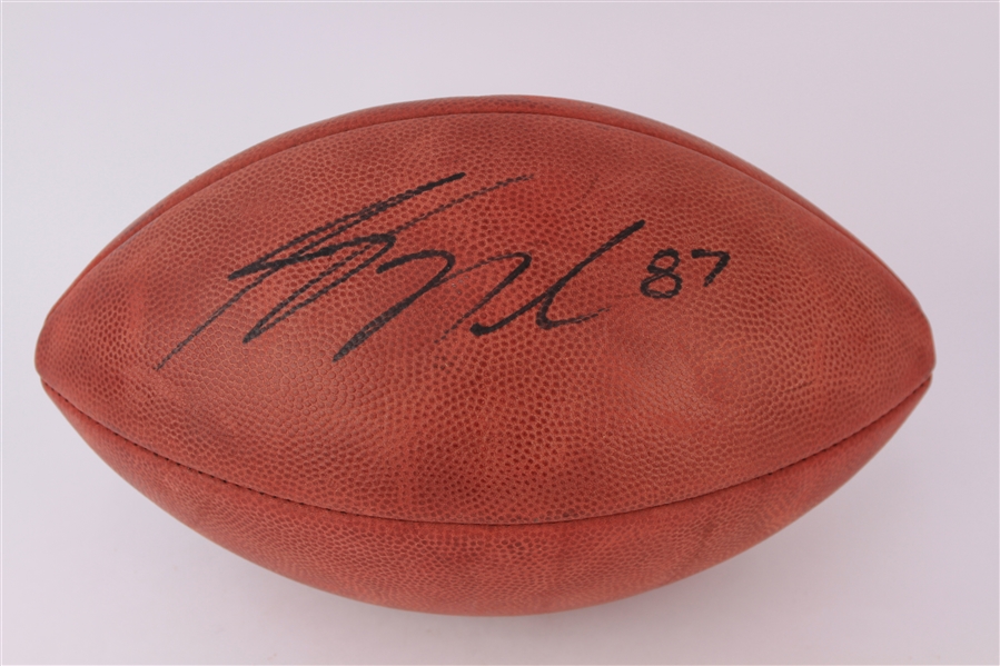 2011-12 Jordy Nelson Green Bay Packers Signed ONFL Goodell Football (Packers COA)