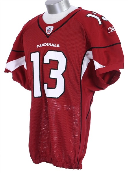 2008 Kurt Warner Arizona Cardinals Home Jersey (MEARS LOA)