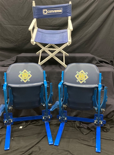 Milwaukee Brewers Chair Seat Lot (3)