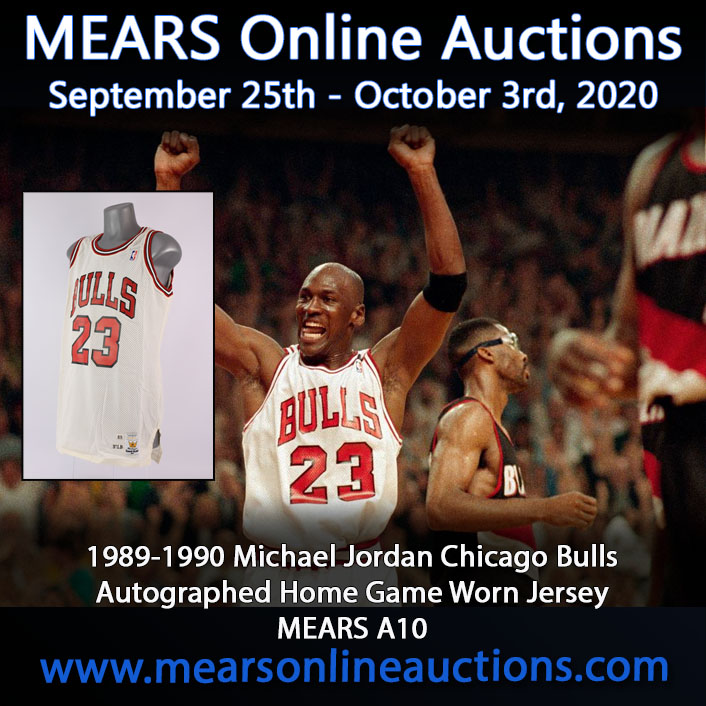 Lot Detail - 1995-96 Michael Jordan Game Worn and Signed Chicago