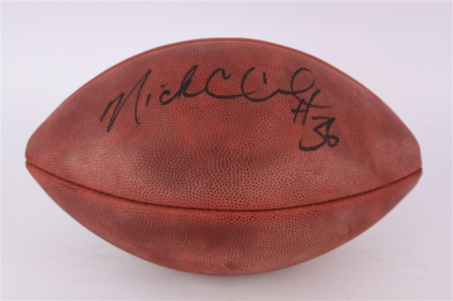 2009 Nick Collins Green Bay Packers Signed ONFL Goodell Football (JSA/Packers COA) 