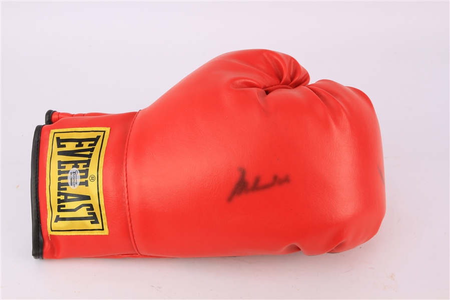 2000s Muhammad Ali World Heavyweight Champion Signed Everlast Boxing Glove (*JSA Full Letter*)