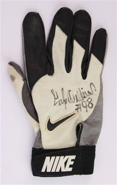 1994-97 Gabe Wilkins Green Bay Packers Signed Game Worn Nike Glove (MEARS LOA/JSA)