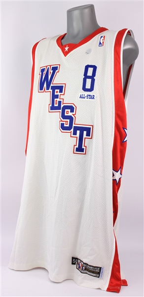 2004 Kobe Bryant Los Angeles Lakers Western Conference Pro Cut All Star Game Jersey (MEARS A5)